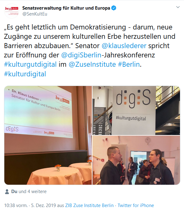 Nachlese digiS-Jahreskonferenz 2019 „WerteDaten – DatenWerte“