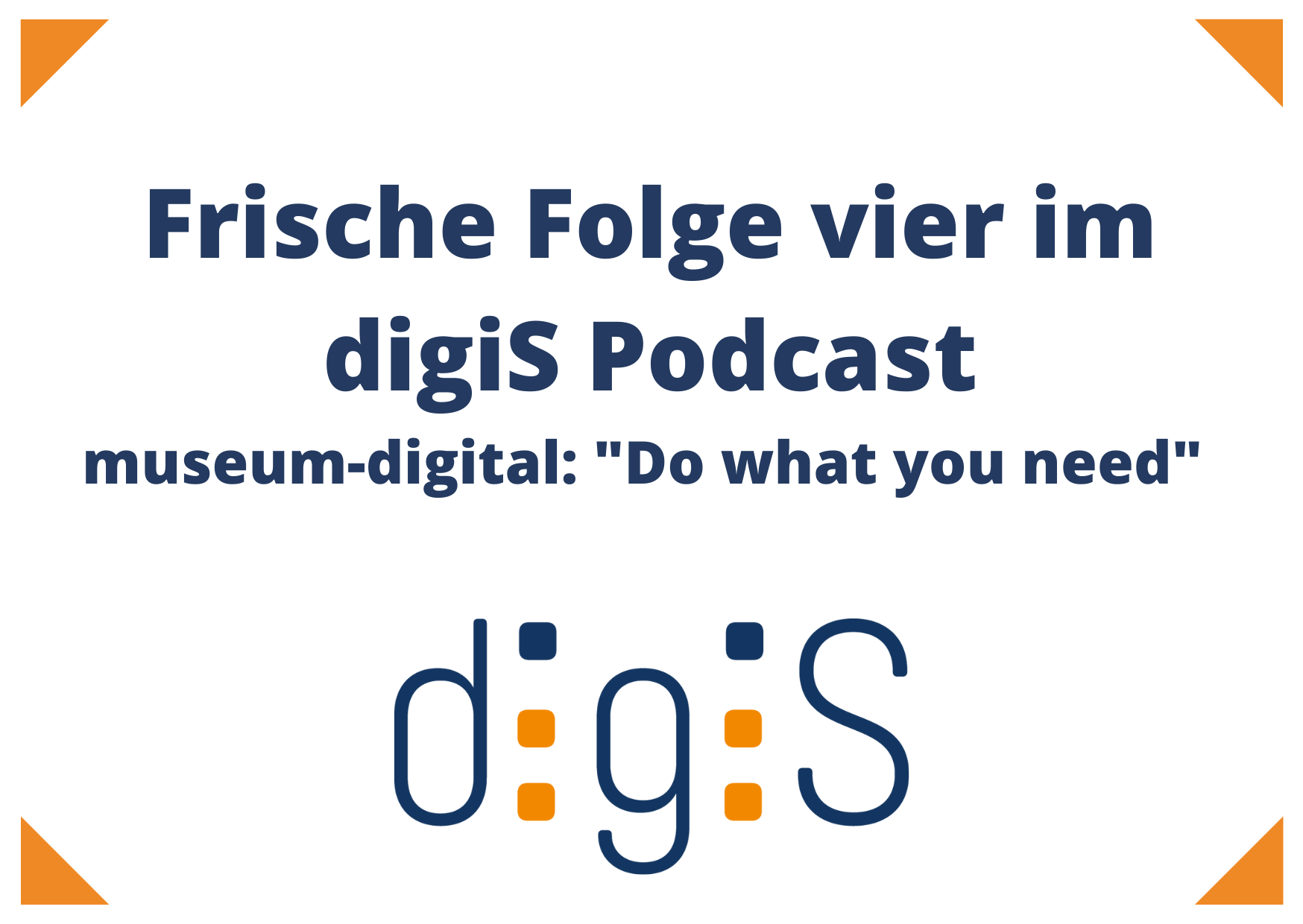 Neue digiS Podcast Folge zu museum-digital