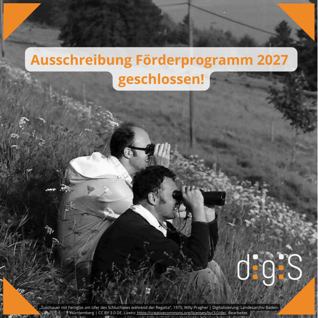 Ausschreibung Förderprogramm 2027 geschlossen